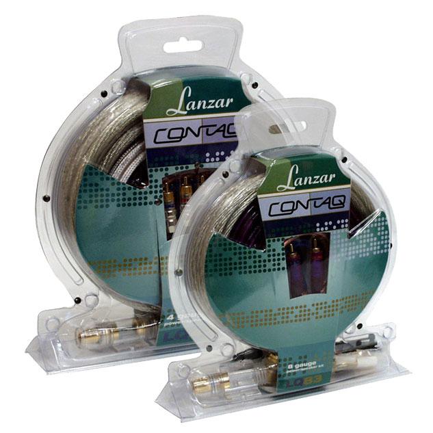 Lanzar LQ83 8 Gauge Power & Speaker Kit