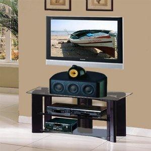 Bello Avs2752hg Versatile Multipurpose A/v Stand - Steel, Glass - Black 