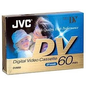 JVC DVM60 MINI DV 60 MIN