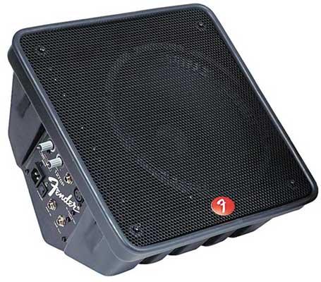 Fender FE1270P 100-Watt Two-Way Bi-Amplified Floor Monitor with 10" Woofer
