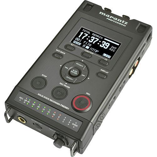 Marantz PMD661 Professional Portable Flash Field Recorder