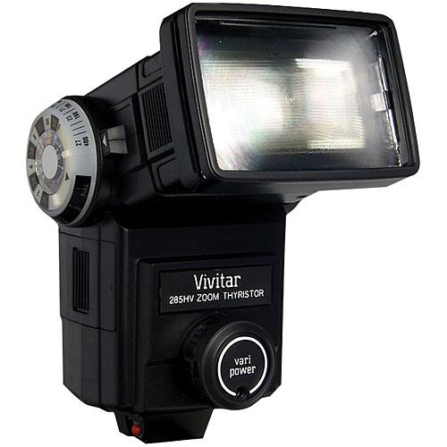 Vivitar 285HV Automatic Electronic Flash With Zoom Thyristor