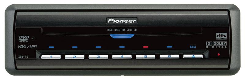 Pioneer XDVP6 6-disc Dvd Player 