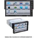Power Acoustik PTID7000NR Single DIN In-Dash MP3/CD/DVD Receiver with 7" Digital TFT-LCD Touch Screen and Front USB Port