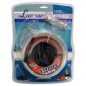 Lanzar LQ81PS8 Gauge Power & Speaker Kit