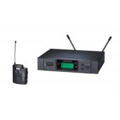 Audio-Technica ATW-3110 Wireless Body-Pack System - Includes: ATW-R310 Receiver and ATW-T310 UniPak Transmitter (No Mic) (Band D - 655.500 MHz - 680.375 MHz)