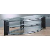 Bell'o Versatile Avs2572 Two-tone Multipurpose A/v Stand - Steel, Glass 