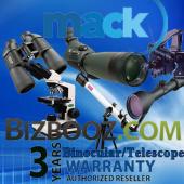 Mack 1076 - 3 Year Binocular/Telescope Extended Warranty Under $500