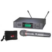 Audio-Technica ATW-3141 Wireless Handheld System - Includes: ATW-R310 Receiver and ATW-T341 Handheld Transmitter (Band D - 655.500 MHz - 680.375 MHz)