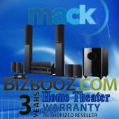 Mack 1001 - 3 Year Home Theater Extended Warranty Under $2,500