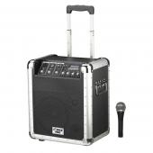 Pyle PCMX260MB Battery Powered Portable PA System w/USB/SD/MP3 Inputs(Microphone Included)