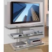 Bell'O Flat Panel Audio/Video System for up to 50", Model PVS4218T (Metallic Silver)
