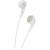 HAF140W JVC HA-F140 Gumy Stereo Earbud Headphones (White)