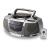 Coby CX-CD250 Portable CD/Radio/Stereo Cassette Player/Recorder with Remote Control CXCD250