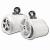 Bazooka MT8252WS 8"" White Double-Ended Marine Tubbie