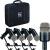 Electro Voice PL DK5  5-Piece Drum Microphone Package PLDK5