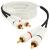 PYLE PLMRCA18F" 18 Waterproof RCA Cables 