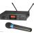 Audio-Technica ATTW-2120 Wireless UHF Handheld Microphone System - Includes: ATW-R2100 Receiver and ATW-T220 Handheld Transmitter (TV 45-48)