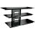 Bell'O High-Gloss Black-Finish Flat-Panel Audio/Video System PVS-4218HG