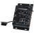 Lanzar VIBEX8 Vibe 3 Way Electronic Crossover Network with Remote Subwoofer Control